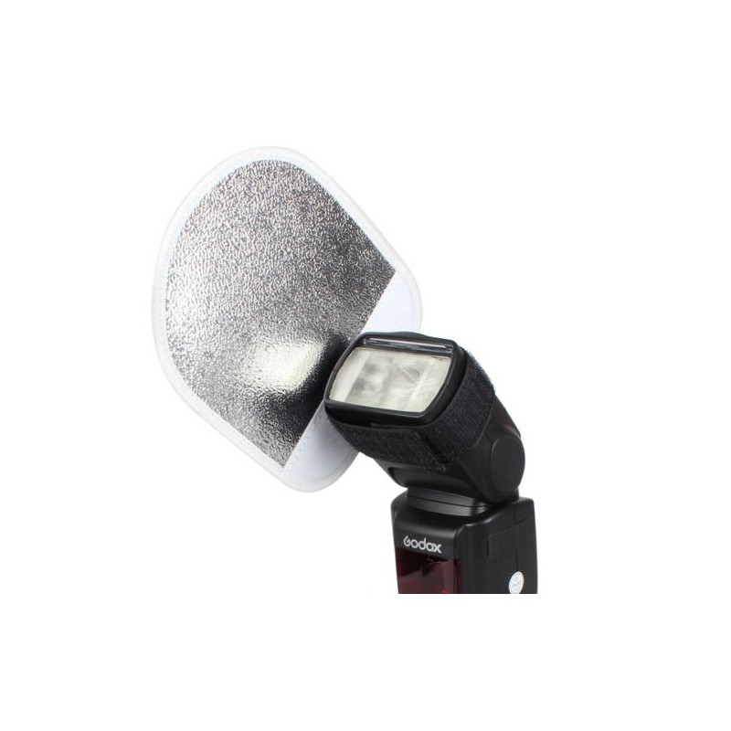 Difusor Godox Mrf Para Flash Port Til Blanco Y Plateado Cm