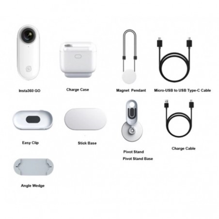 Cámara de acción Insta360 GO - miniatura, con estabilización