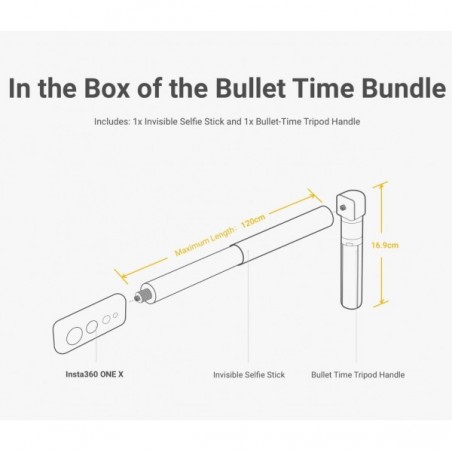 Accesorio Bullet Time (efecto Matrix) para cámara Insta360 ONE X ONE X2 ONE R ONE RS