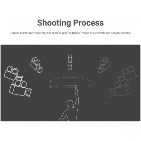 Accesorio Bullet Time (efecto Matrix) para cámara Insta360 ONE X ONE X2 ONE R ONE RS