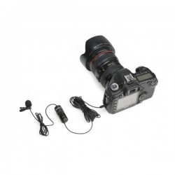 Micrófono pechero BOYA BY-M1 PRO omnidireccional para cámaras, celulares y grabadoras