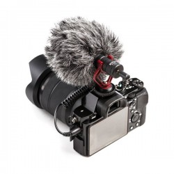 Micrófono BOYA BY-MM1 cardioide condensador para cámaras, celulares y grabadoras