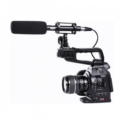 Micrófono profesional BOYA BY-PVM1000, unidireccional, de mano o sobre cámara