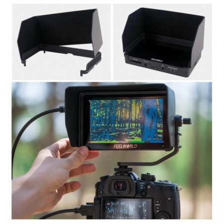 Monitor FEELWORLD F6 Plus para cámaras DSLR - 5.5 pulgadas touchscreen - 3D LUT