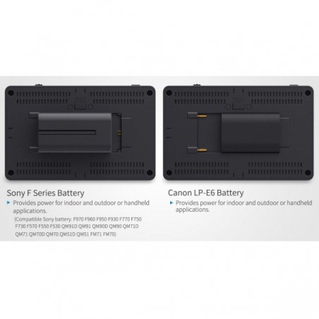 Monitor FEELWORLD F6 Plus para cámaras DSLR - 5.5 pulgadas touchscreen - 3D LUT