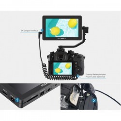 Monitor FEELWORLD F6 Plus para cámaras DSLR - 5.5 pulgadas touchscreen - 3D LUT