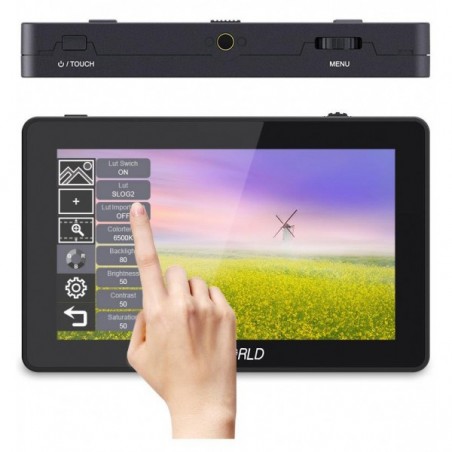 Monitor FEELWORLD F6 Plus para cámaras DSLR - 5.5 pulgadas touchscreen - 3D LUT