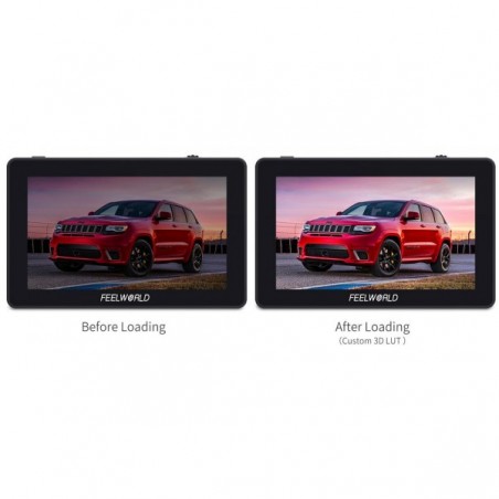 Monitor FEELWORLD F6 Plus para cámaras DSLR - 5.5 pulgadas touchscreen - 3D LUT