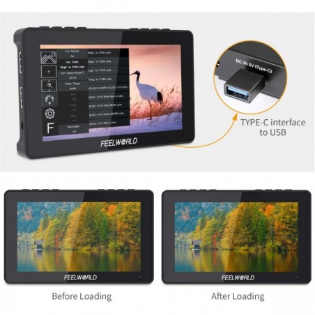 Monitor FEELWORLD F5 Pro V2 para cámaras DSLR