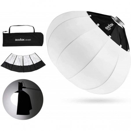 Softbox Godox CS65D tipo antorcha plegable de 65cm - Montura Bowens