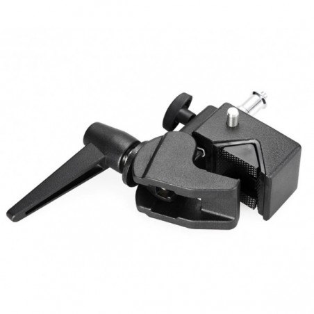 Abrazadera sujetador multiusos - Super clamp (incluye espiga)