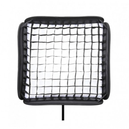 Softbox Godox para flash portátil 80x80cm incluye estuche, grilla y bracket tipo S2  Montura Bowens