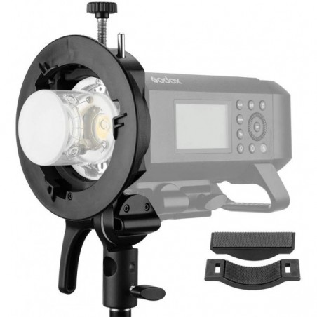 Softbox Godox para flash portátil 80x80cm incluye estuche y bracket tipo S2 Montura Bowens