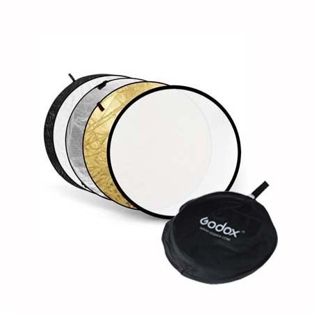 Rebotador Godox 5 en 1 de 110cm con estuche de transporte