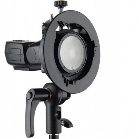 Bracket Godox de Montura Bowens Tipo "S2" para flash portátil