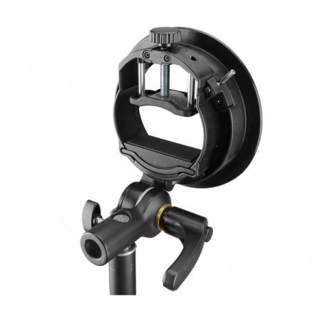 Bracket Godox de Montura Bowens Tipo "S2" para flash portátil