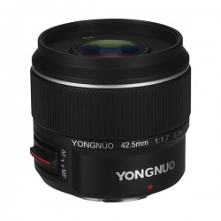 Lente Yongnuo 42.5mm f/1.7 para Panasonic Lumix y Olympus