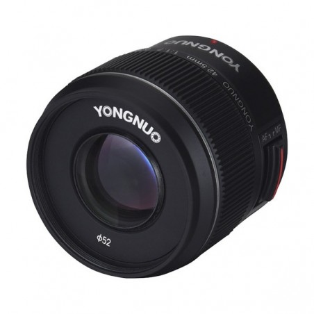 Lente Yongnuo 42.5mm f/1.7 para Panasonic Lumix y Olympus