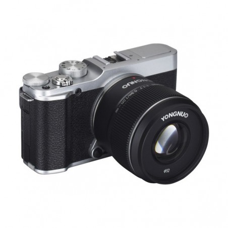Lente Yongnuo 42.5mm f/1.7 para Panasonic Lumix y Olympus