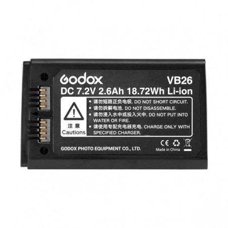 Batería GODOX para flash V1 V850 III V860 III - VB26 VB26A VB26B