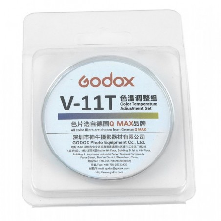 Filtros GODOX V-11T para ajuste de temperatura de color para cabezales redondos
