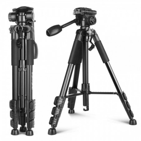 Trípode QZSD Q111 para cámaras DSLR hasta 5Kg