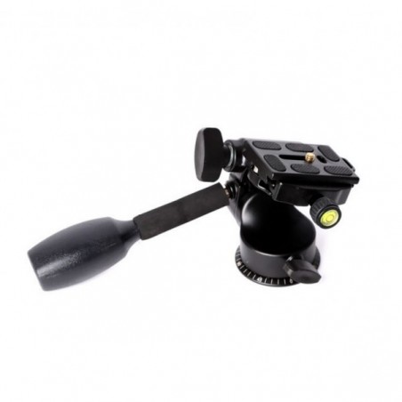 Cabezal fluido de 3 vías para trípode o monópodo - con quick release - QZSD-08