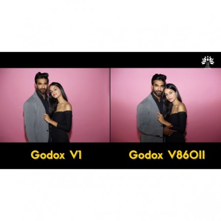 Flash portátil GODOX V1 (Incluye batería y cargador)