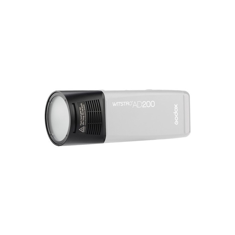 Cabezal Godox H200R redondo para flash portátil AD200, AD200 PRO y AD200 PRO II