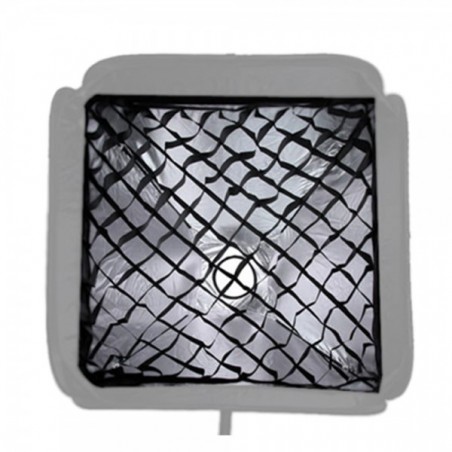 Softbox Godox para flash portátil 80x80cm incluye estuche, grilla y bracket tipo S Montura Bowens