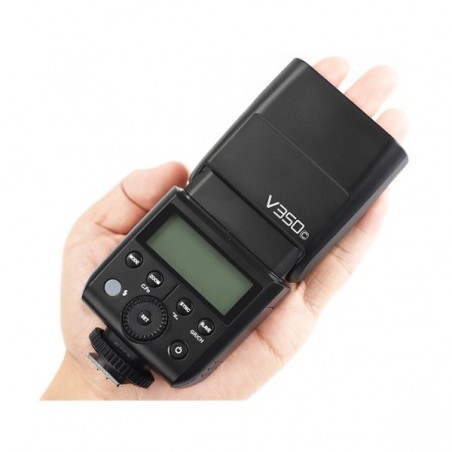 Flash portátil GODOX Ving V350 Canon Nikon Sony (incluye batería y cargador)