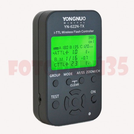 Disparador Trigger YN622-TX LCD Wireless TTL