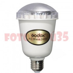 Flash tipo foco socket E27 45W GN29 (con cable sincro) marca GODOX S45T