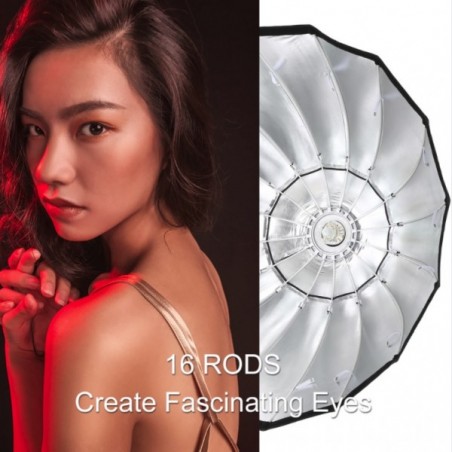 Softbox parabólico Godox P90L de montura Bowens