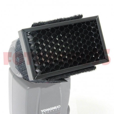 Honeycomb, grilla, panal de abejas para flash portátil - difusor Godox