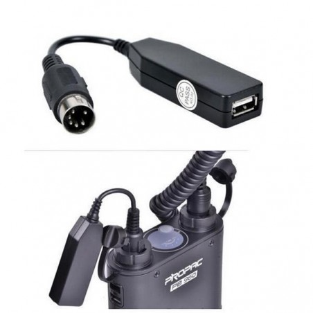 Adaptador Godox PB-USB para Propac PB960 (Salida USB para cargar celulares)