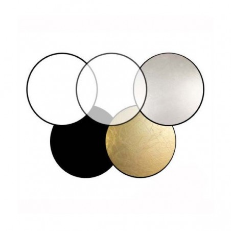 Rebotador Godox 5 en 1 de 110cm con estuche de transporte