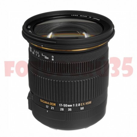 Lente Sigma 17-50mm f/2.8 EX DC OS para Canon con estabilizador