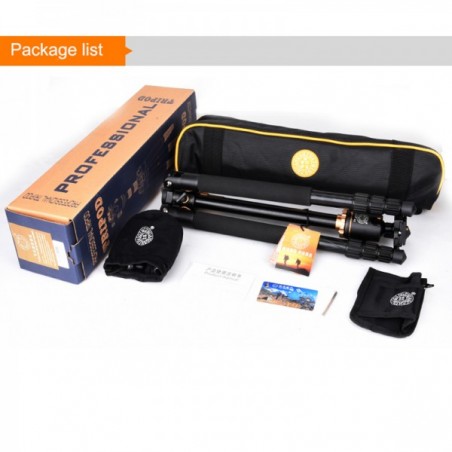 Trípode Monópodo Q999H para cámaras DSLR incluye cabezal panorámico