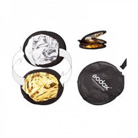 Rebotador Godox 2 en 1 de 60cm con estuche de transporte