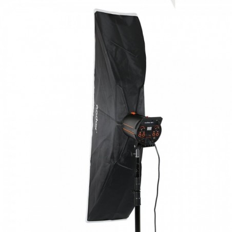 Softbox Strip Godox 35 x 160cm Montura Bowens incluye grilla