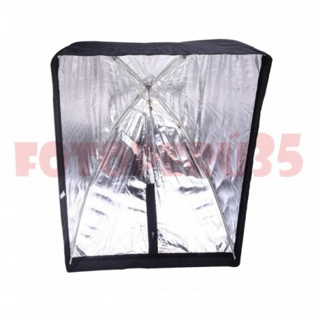 Softbox Godox para flash portátil de 50x70 cm tipo sombrillabrilla