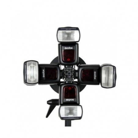 Bracket GODOX S-FA para colocar 4 flashes