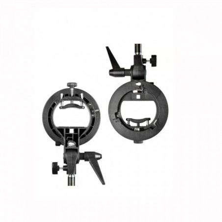 Bracket Godox de Montura Bowens Tipo "S" para flash portátil