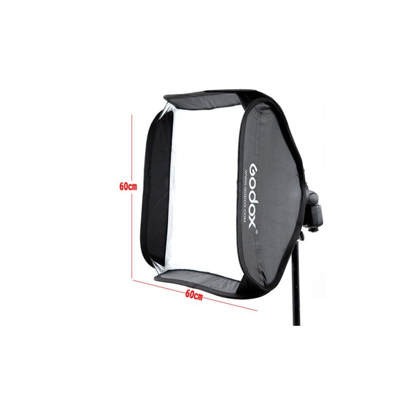 Softbox Godox 60x60cm Incluye Estuche y Bracket Tipo S Montura