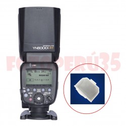Flash Yongnuo YN600EX-RT + Difusor Tipo Tapa