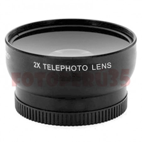 Adaptador Telefoto 2X de 58mm