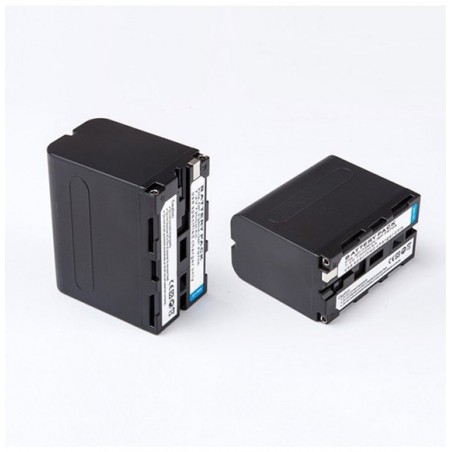 Batería para luz led tipo sony NP-F970 de 6600mAh