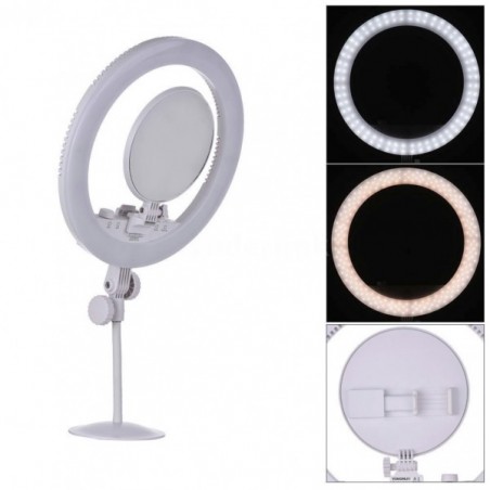 Reflector Luz Led Circular Yongnuo YN208 PRO- Luz de belleza