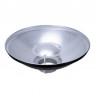 Beauty Dish Godox BDR-S420 de 42cm (Plateado) con tela difusora incluida (Montura Bowens)